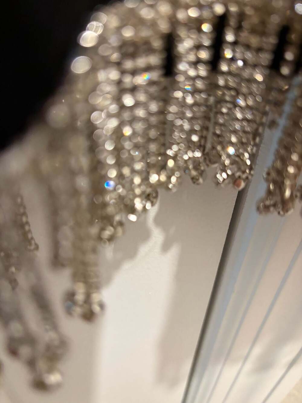 Forever 21 Ribbed Rhinestone Fringe Mini Dress - Picture 7 of 9